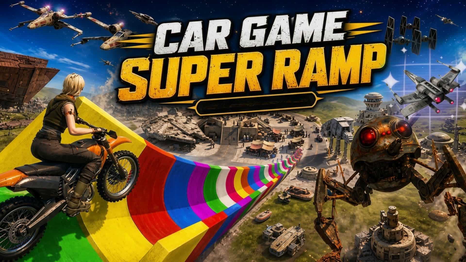 CAR GAME - SUPER RAMP