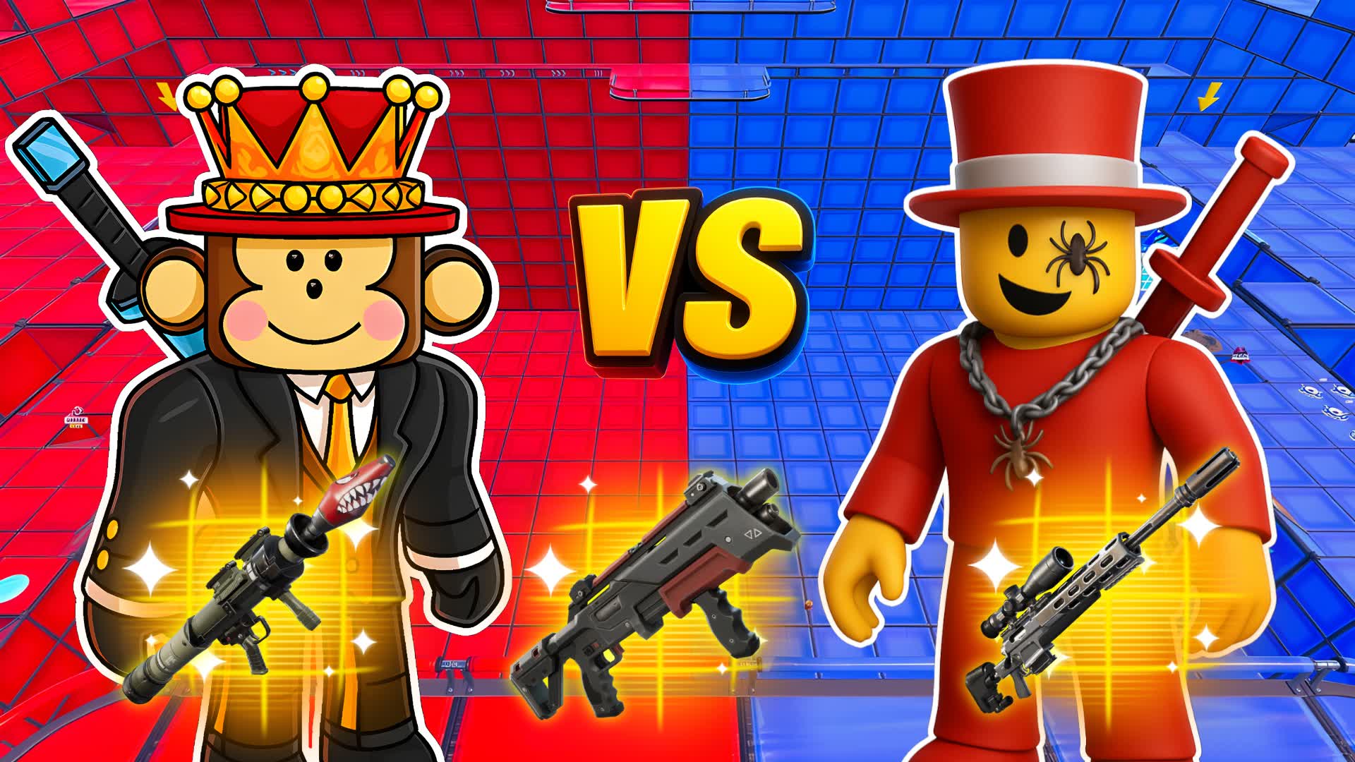 BIG CRUSH RED VS BLUE 🔴🔵