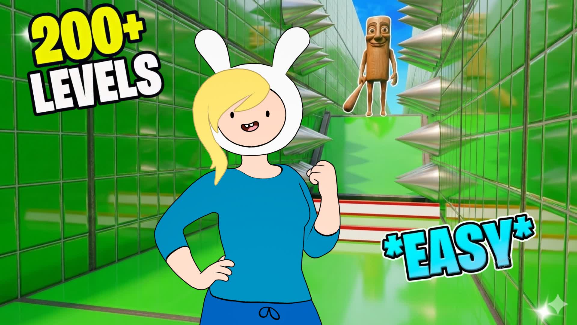 🌈 [CHILL] Easy Parkour 200+ ☁️