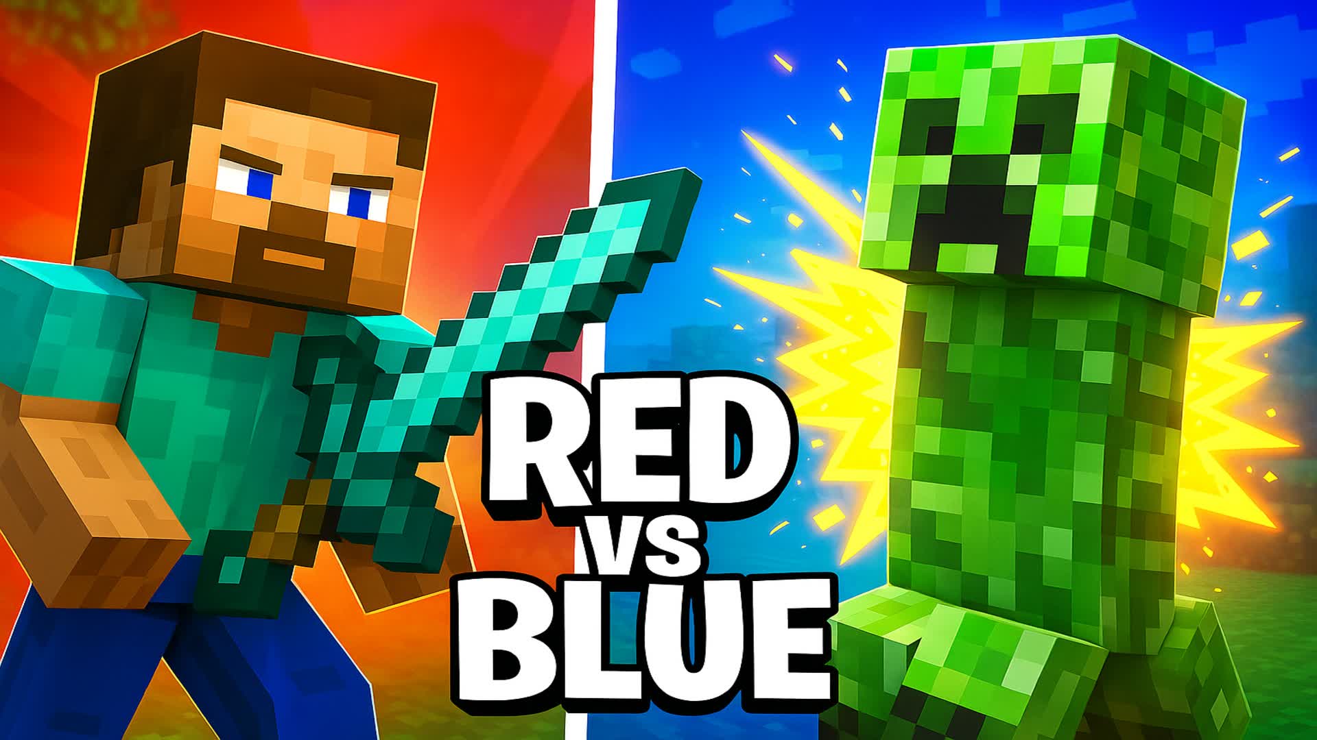 TMNT MINECRAFT 🔴🔵 RED VS BLUE