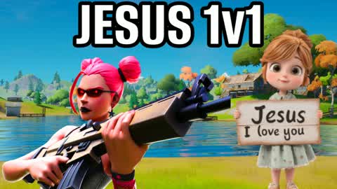 JESUS 1v1 BUILD FIGHTS!