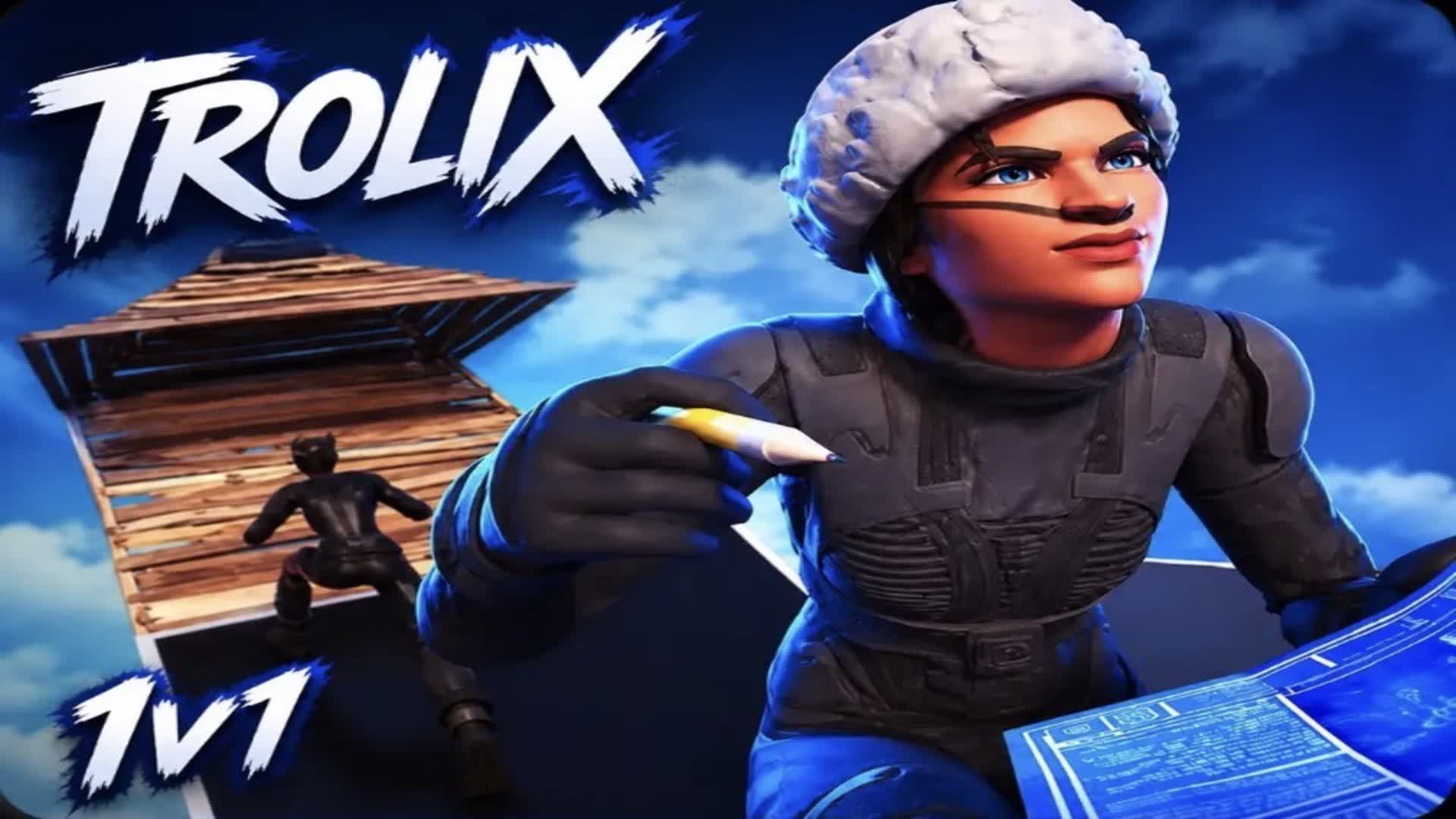 1対1の建築バトル [Trolix]