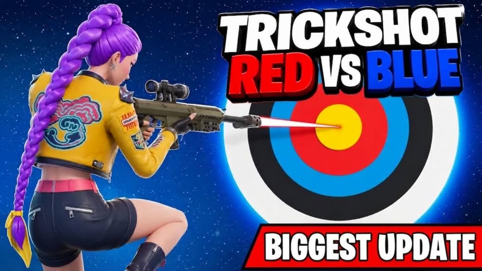 🎯CRAZY TRICKSHOT RED VS BLUE🔴🔵