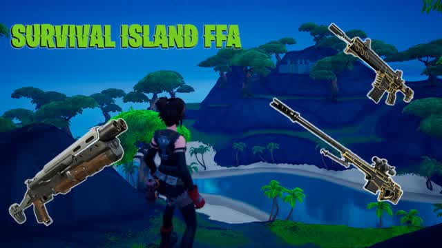SURVIVAL ISLAND FFA / NEW GUNS đŽ