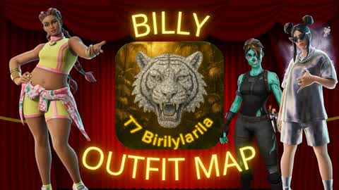 BILLY  outfits map