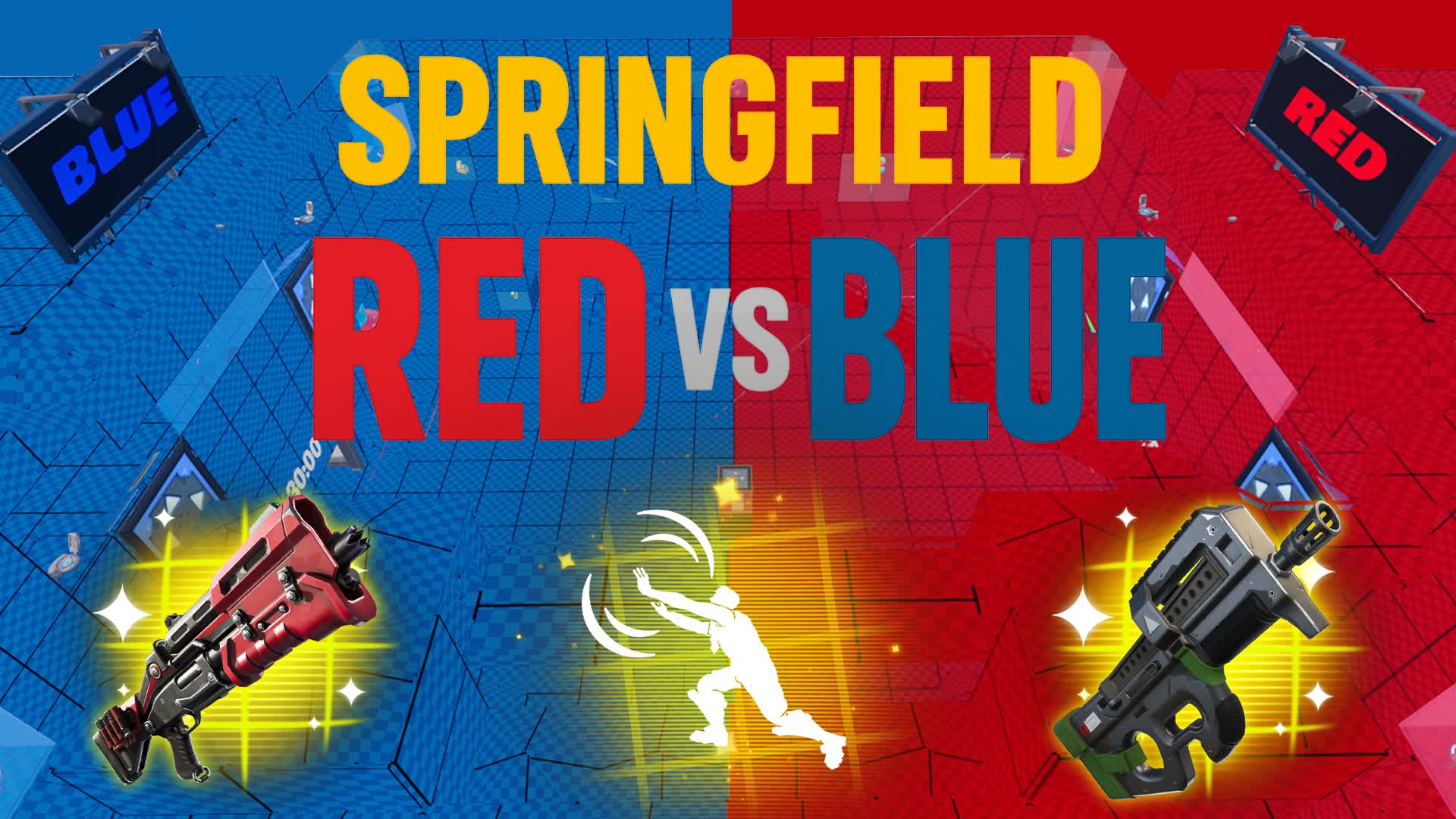 SPRINGFIELD RED VS BLUE 🔴🔵