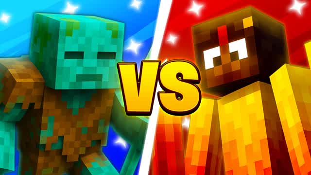 🔵ZOMBIE VS BLAZE🔴