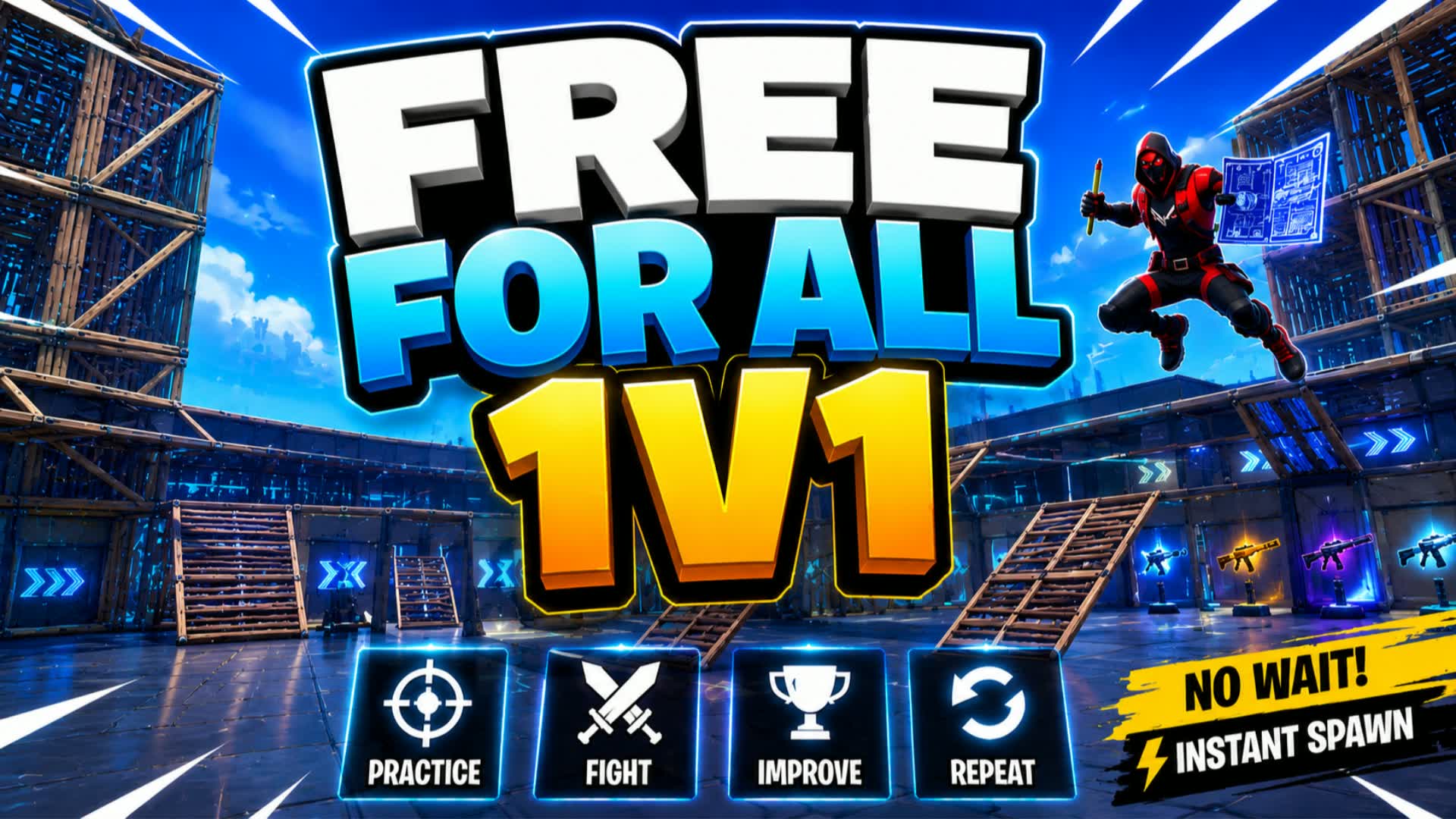 INFINITE BUILDFIGHTS 1V1
