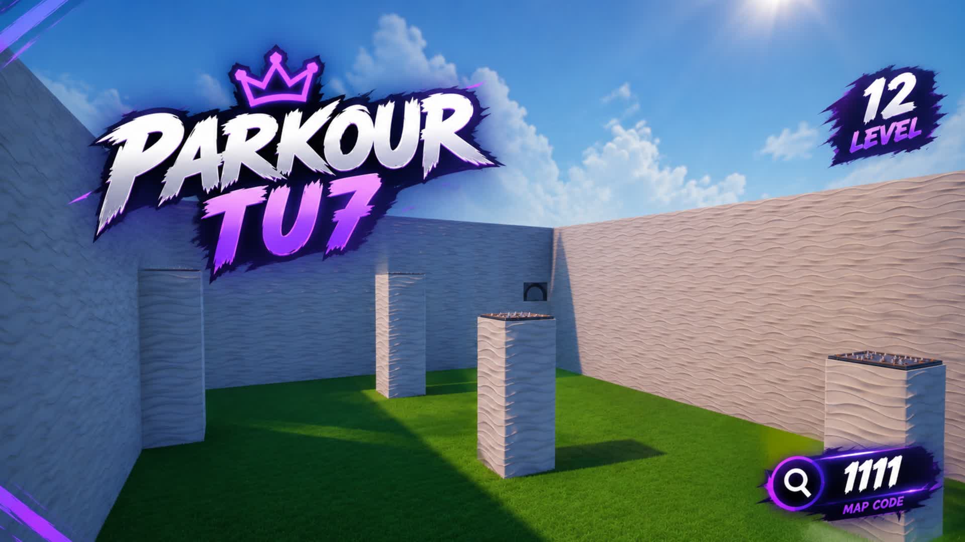 💜 TU7 PARKOUR — 12 LEVELS 💜 {1111}