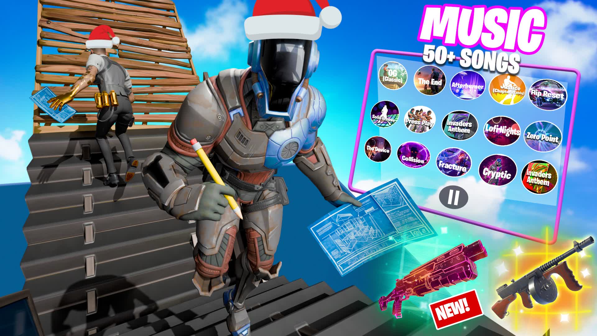 🎵🎄50+ songs music 1v1🎄🎵