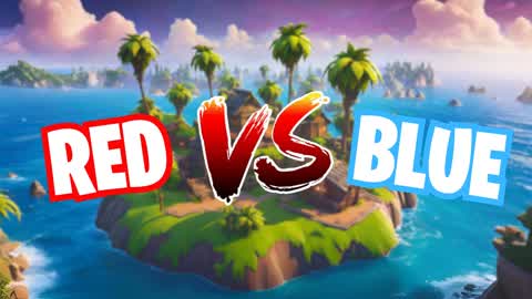 RED VS BLUE PARADISE | Zero Build