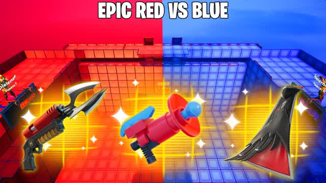 EPIC RED VS BLUE 🔴🔵 (EVERY GUN PVP)