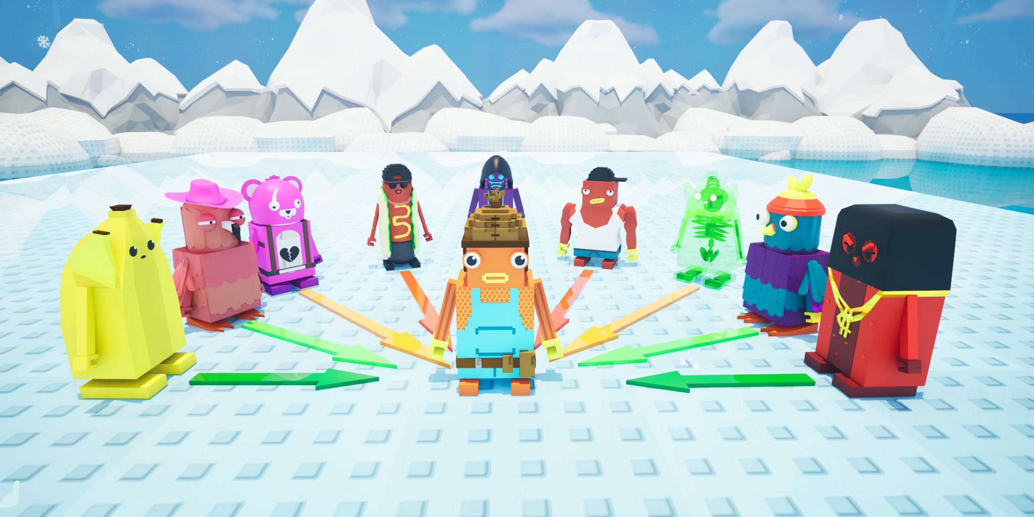 KNOCKOUT BATTLE 🐧 0414-8653-9781 by hiago - Fortnite Creative Map Code ...