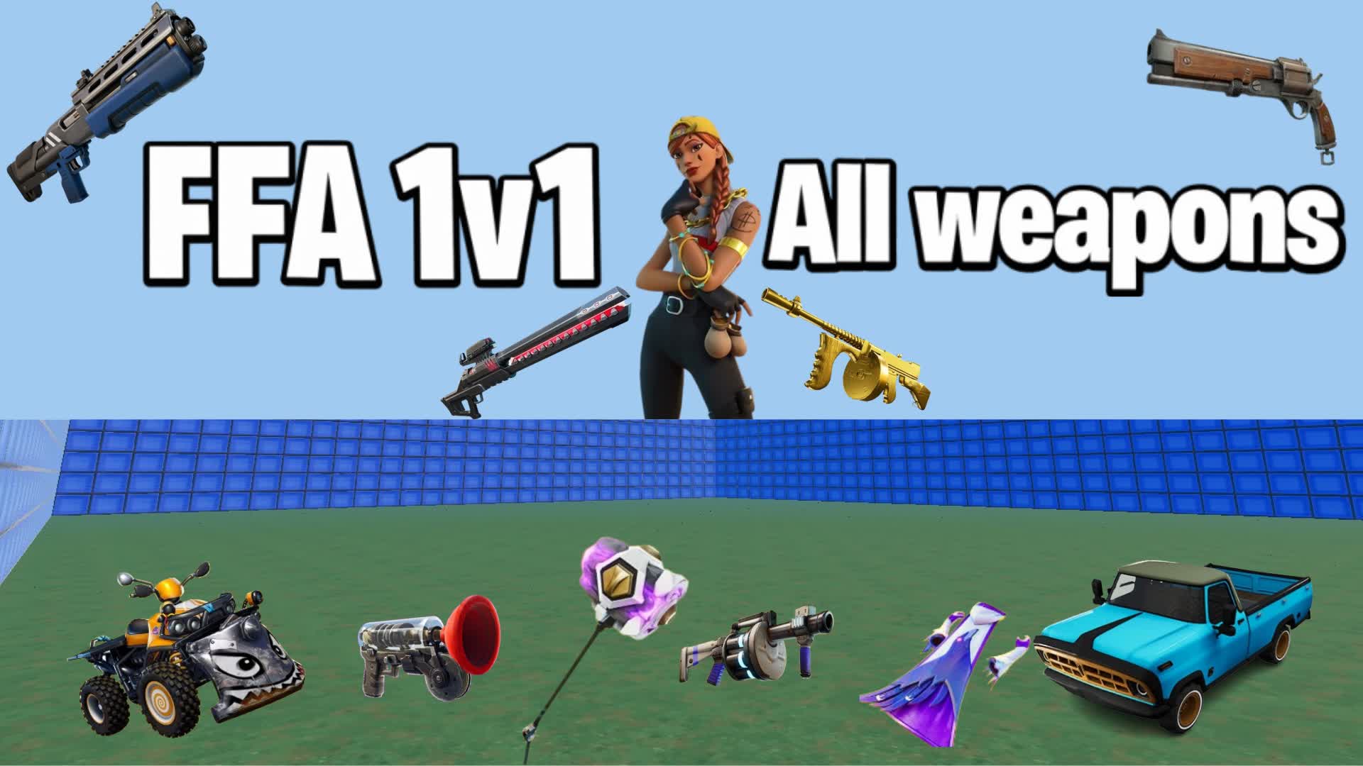 FFA 1V1 All WEAPONS (quantox)