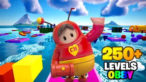 🌈 OBBY PARKOUR 250+ EASY ⭐