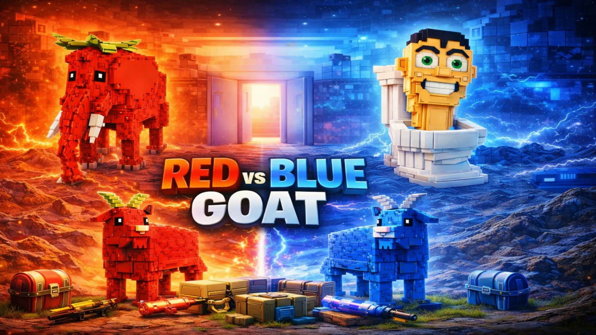 ストロベリー レッド VS ブルー🔴🔵