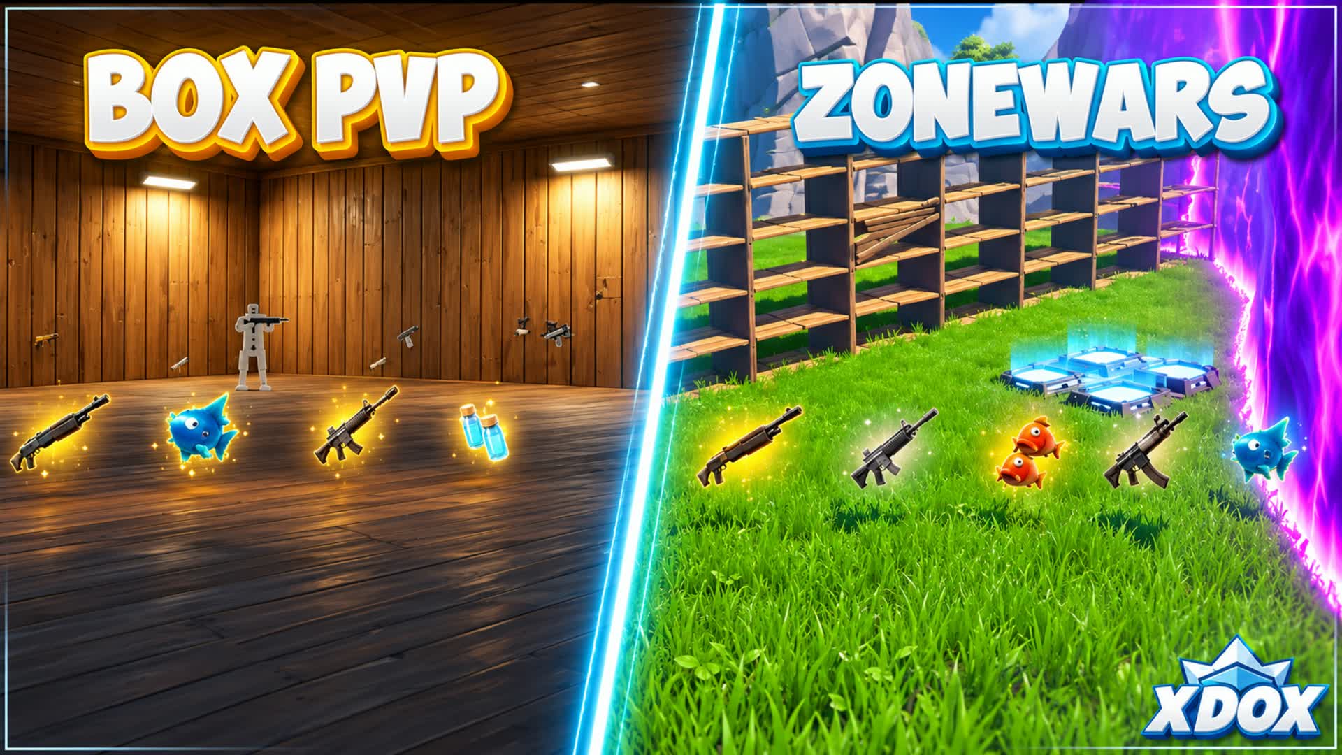 ZONEWARS & BOX FIGHT  || DOX