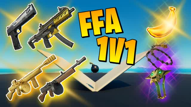 🍌 FREE FOR ALL - 1V1 BUILDFIGHTS