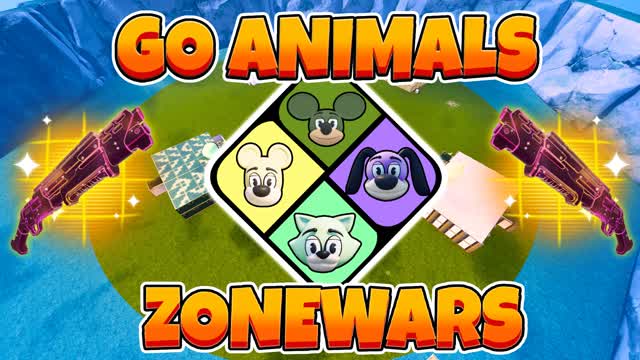 GO ANIMALS HEROES 💥 ZONE WARS 💥
