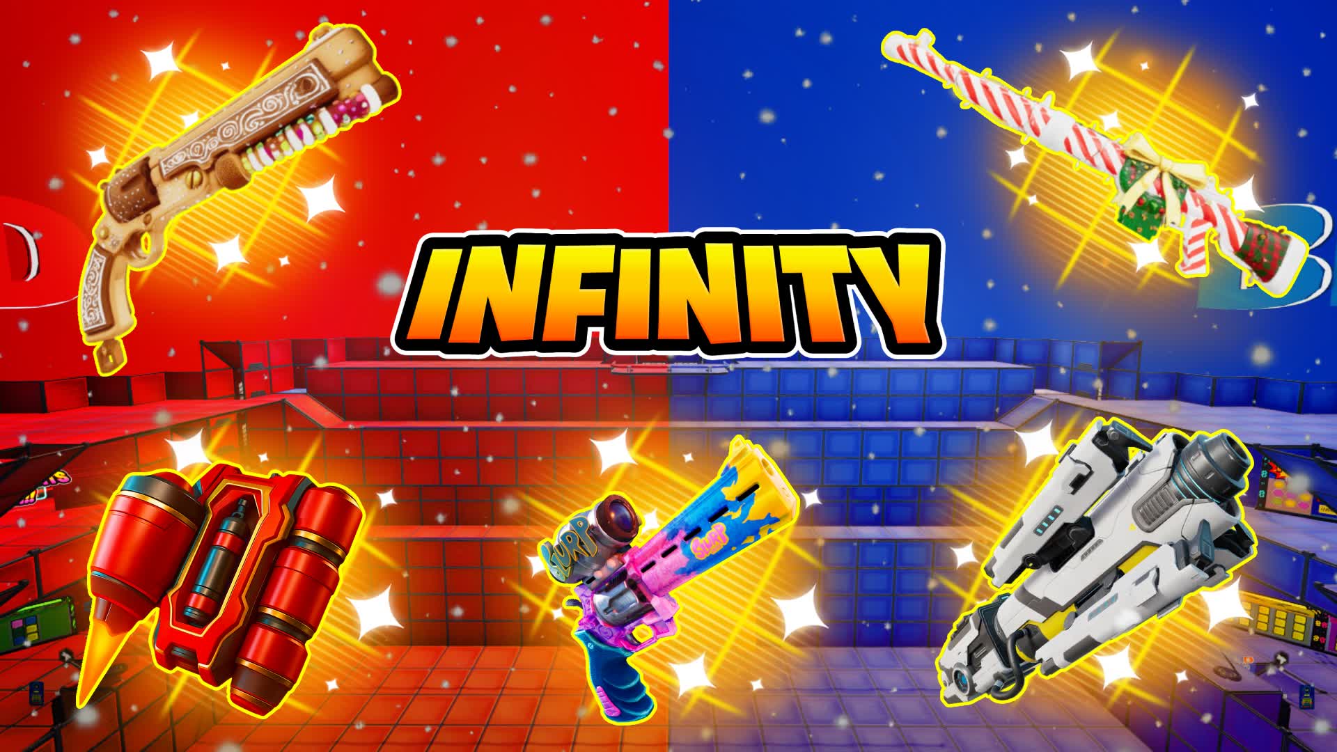 INFINITY RED VS BLUE 🔴🔵