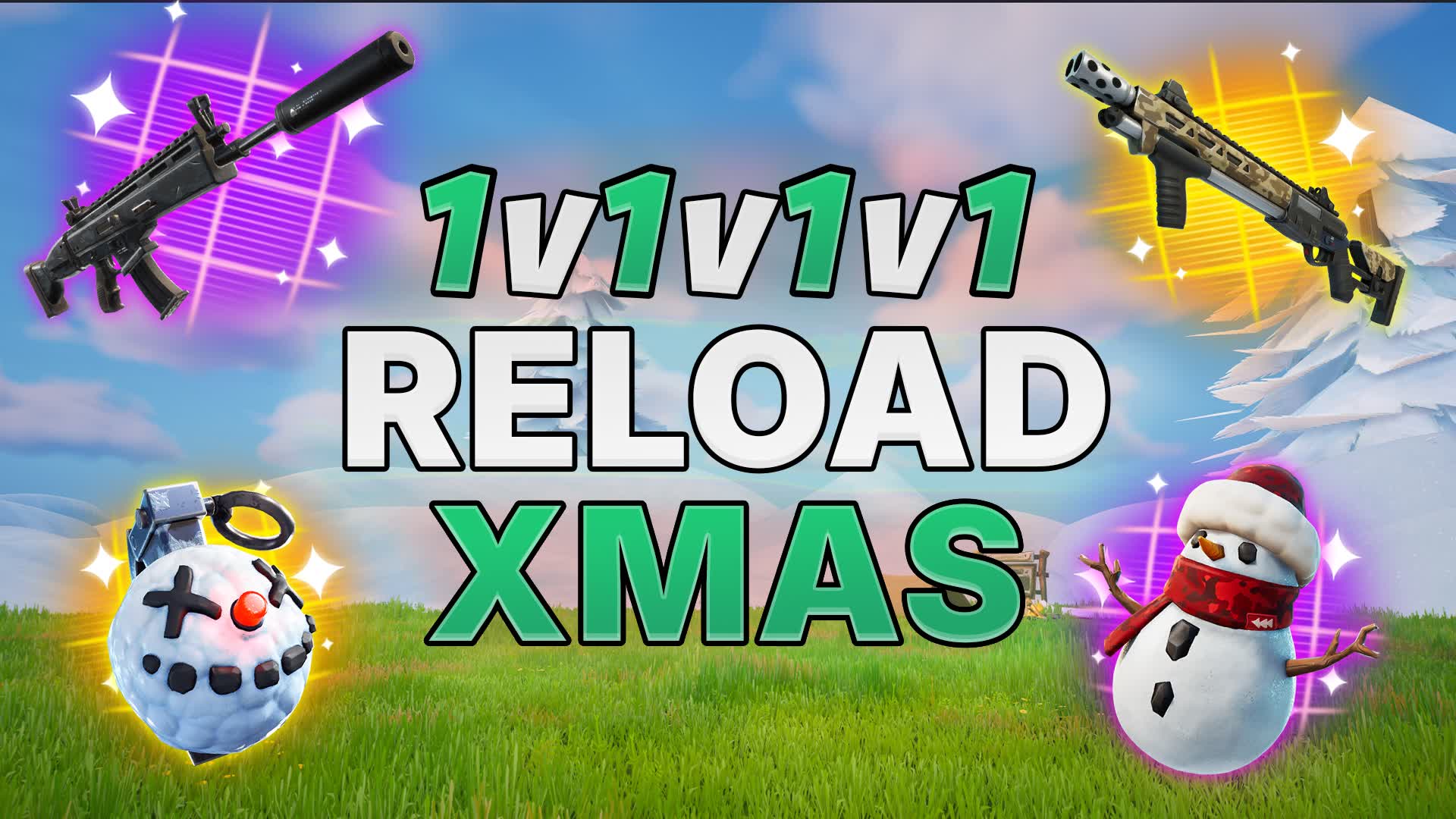 🎄1v1v1v1 Christmas Reload Realistic FFA