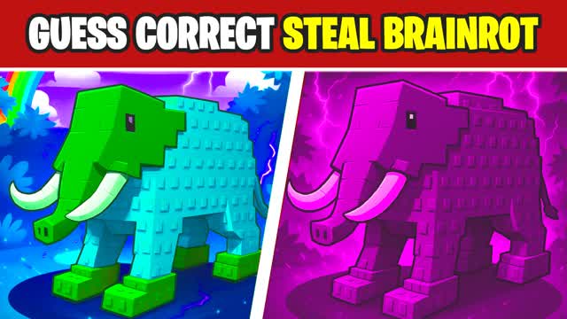 GUESS WHO 👀 STEAL THE BRAINROT