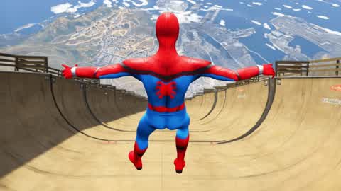 SPIDERMAN MEGA RAMP