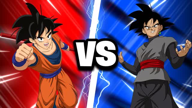 Black GOKU VS SON GOKU🔴🔵