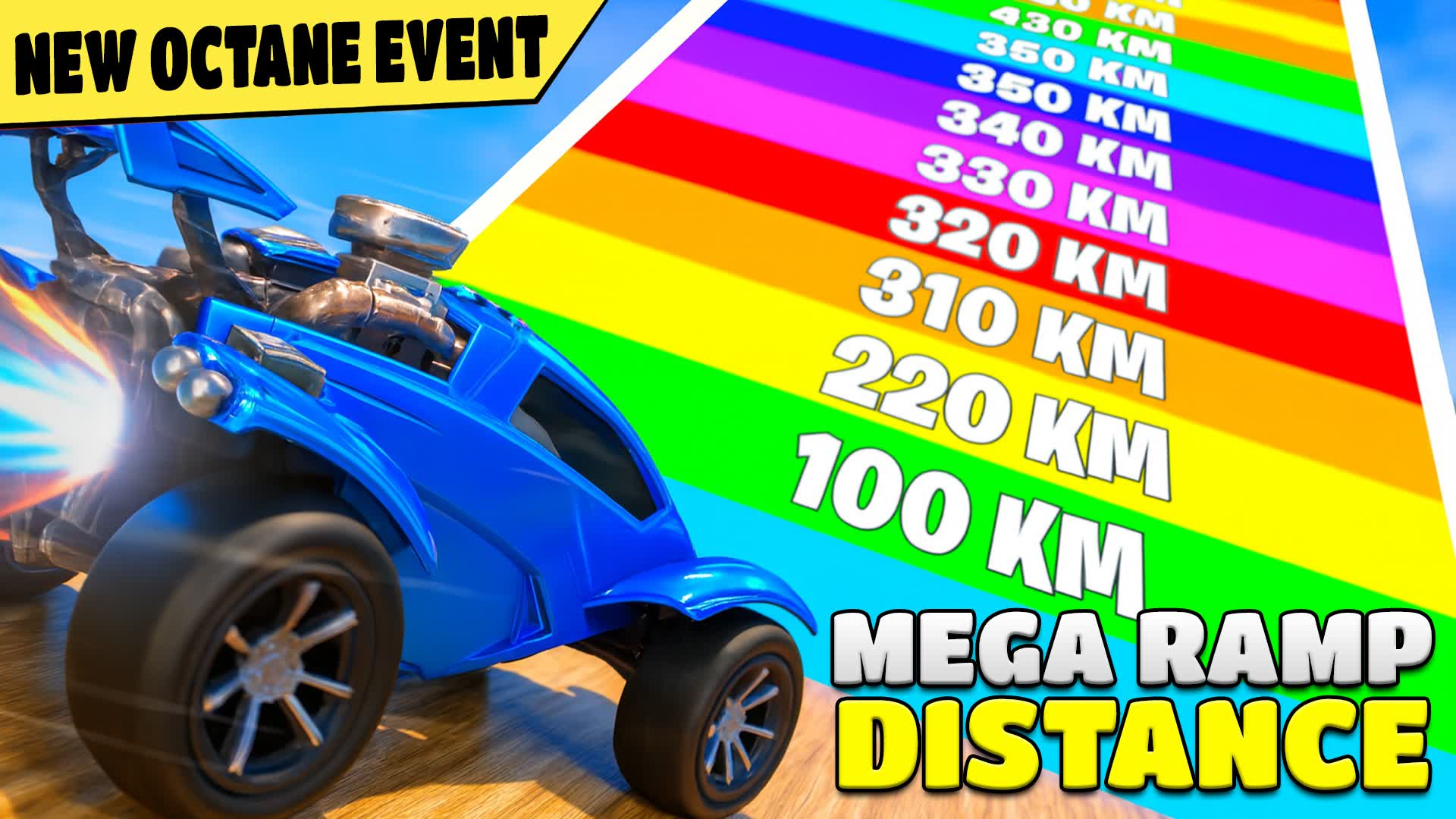 MEGA RAMP DISTANCE 🎯