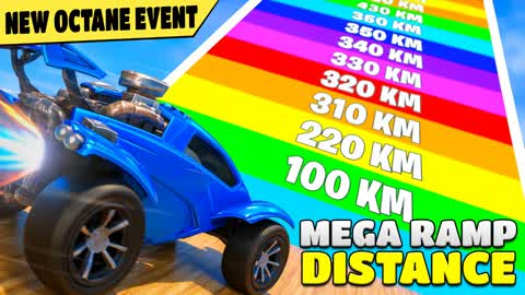 MEGA RAMP DISTANCE 🎯