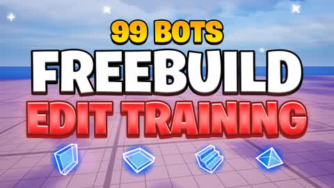 FREEBUILD EDIT TRAINING WITH 99 BOTS 🤖