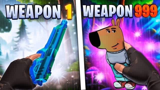 GUN GAME 🔫 FOREST ONE SHOT 🎯