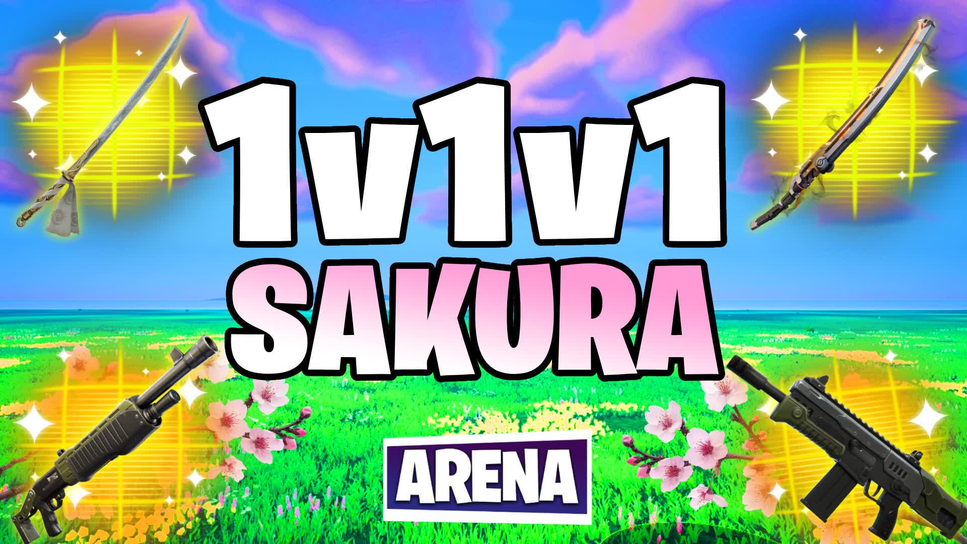1V1V1 SAKURA 1V1 RELOAD ARENA PVP サクラ