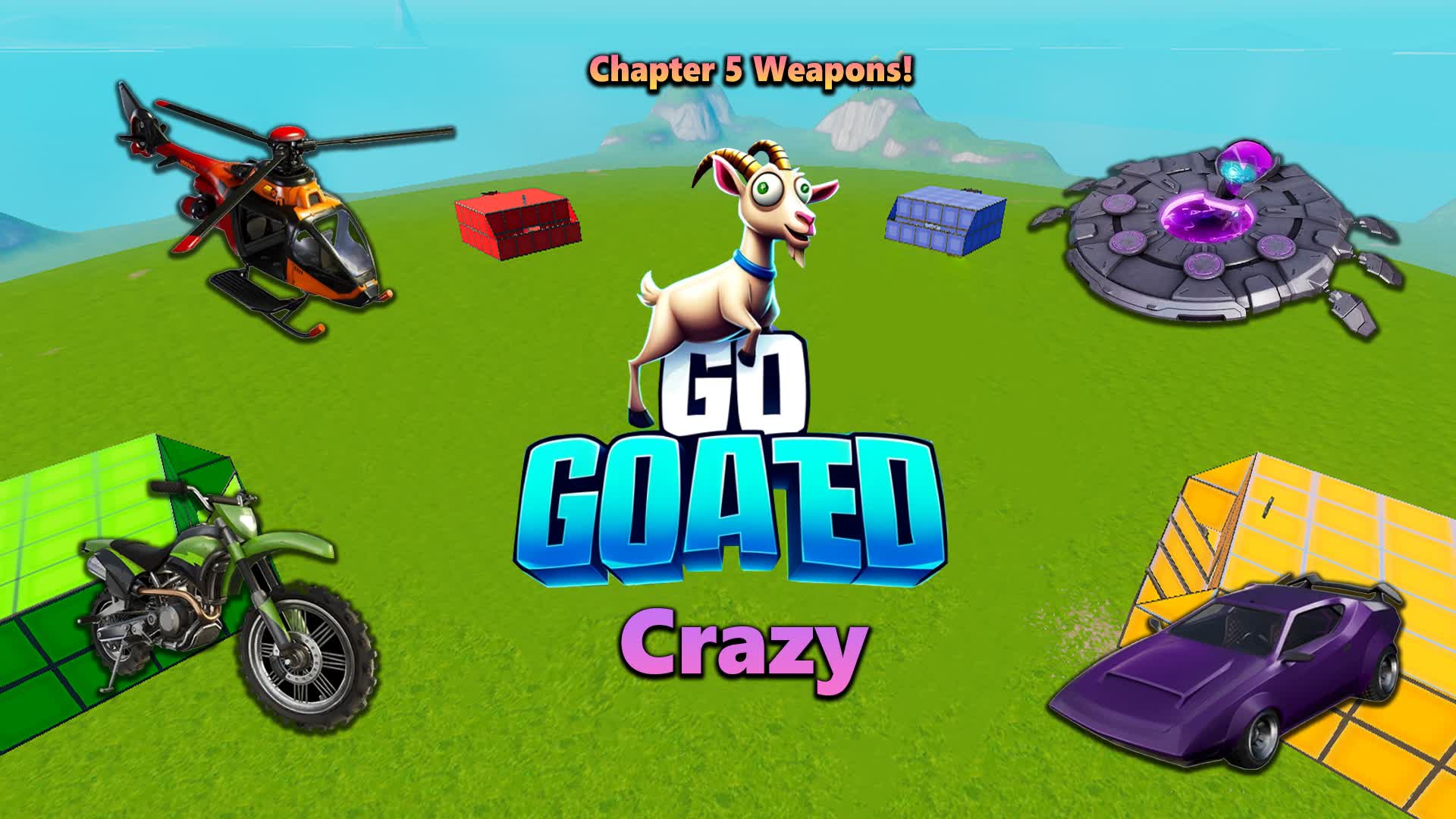 🐐 GO GOATED! ZONE WARS 🌀 CRAZY! 2149-2829-8317 by vendora - Fortnite ...