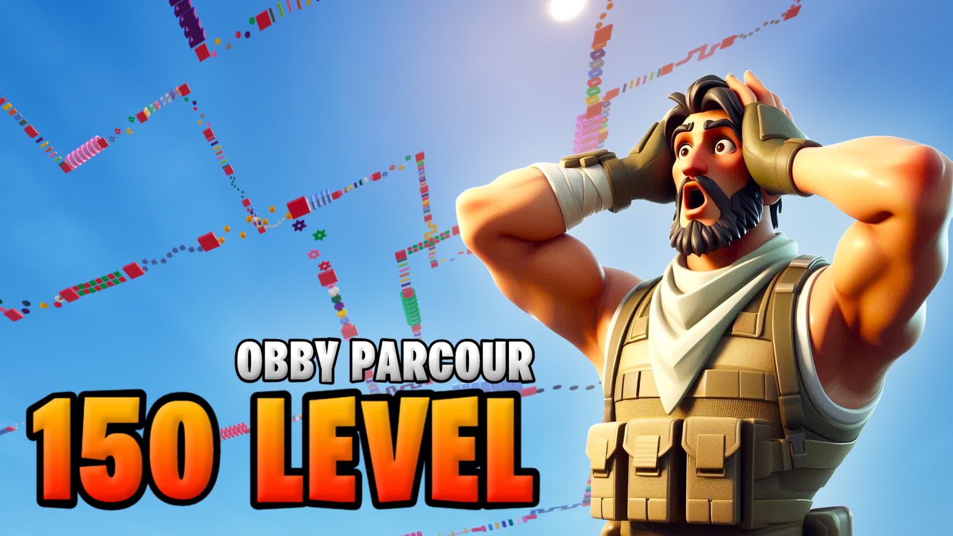 OZAN OBBY PARKOUR 150+ 🌈