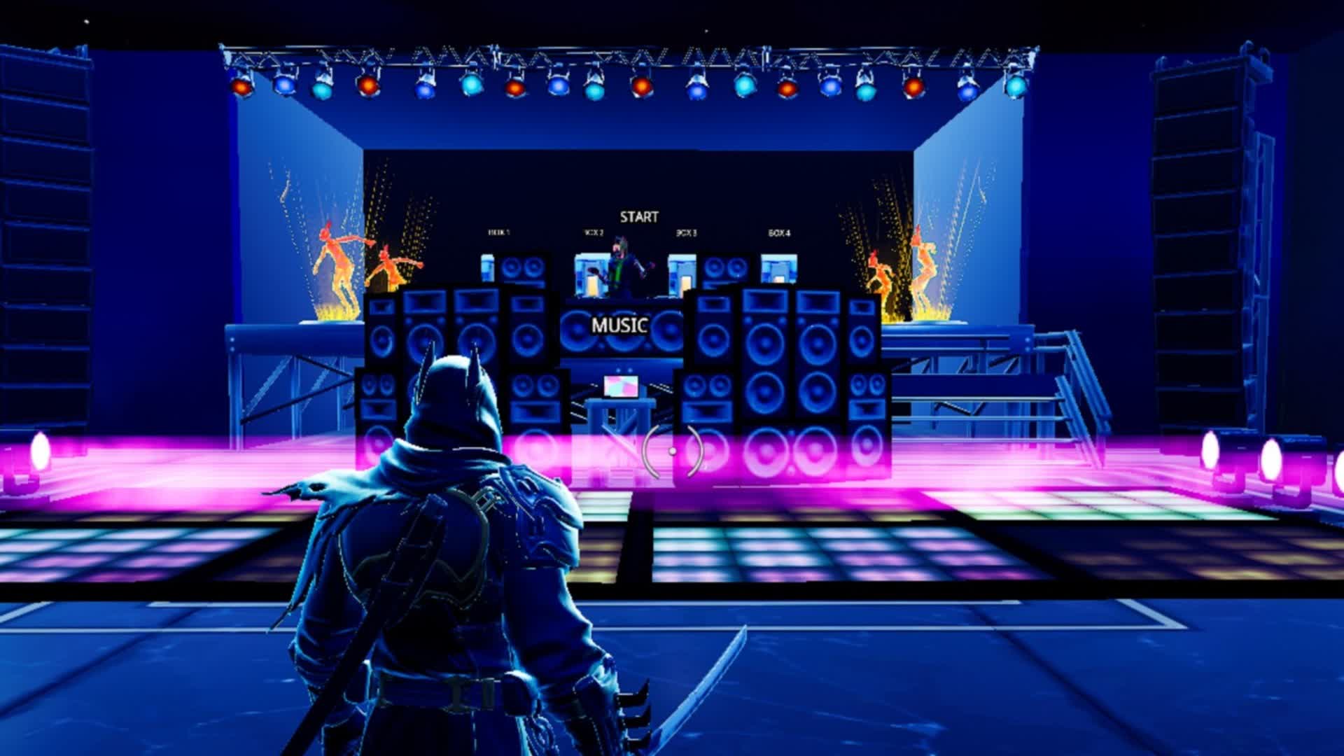 BOXFIGHT FULL BLACK 4 PLAYERS