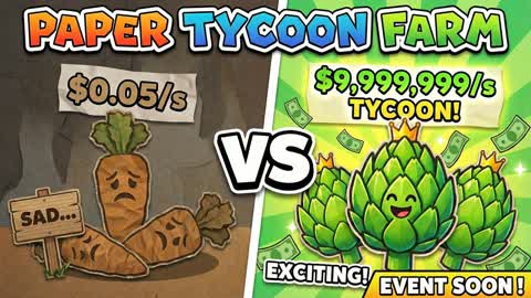 Paper Farm Tycoon
