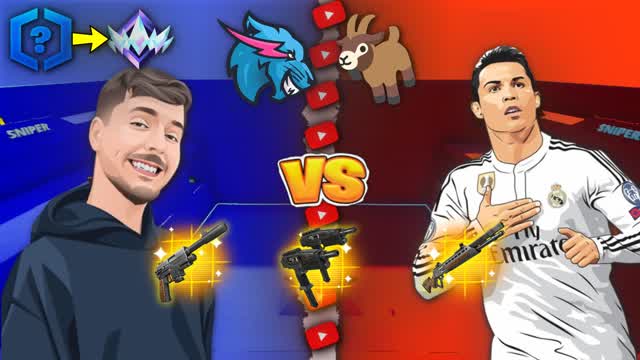 Youtuber Ronaldo VS MrBeast đŽđ”