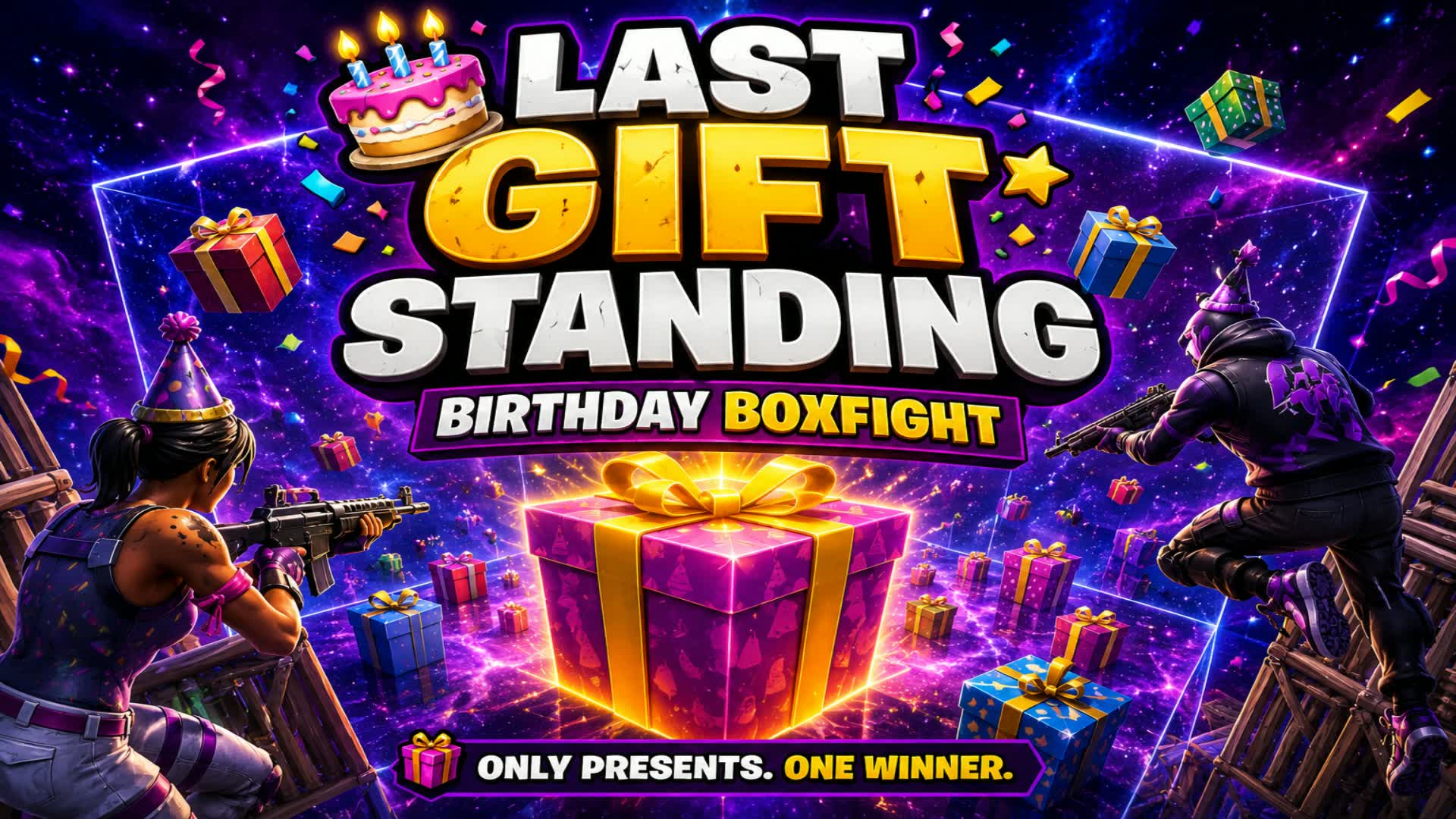 BirthDay Boxfight: Last Gift Standing!