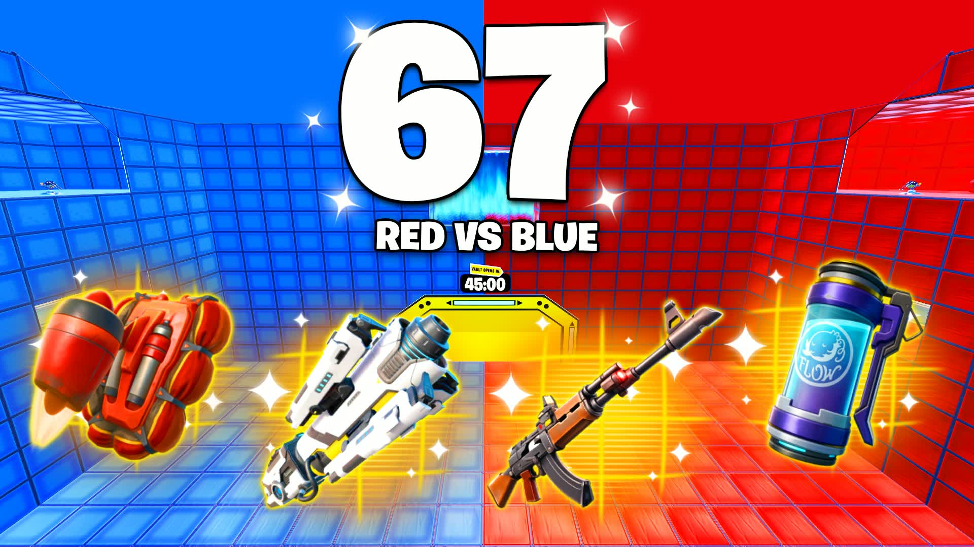 67 レッド VS ブルー (シックス セブン)