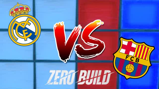 NO BUILD REAL ⚪️ VS BARCA 🔴🔵