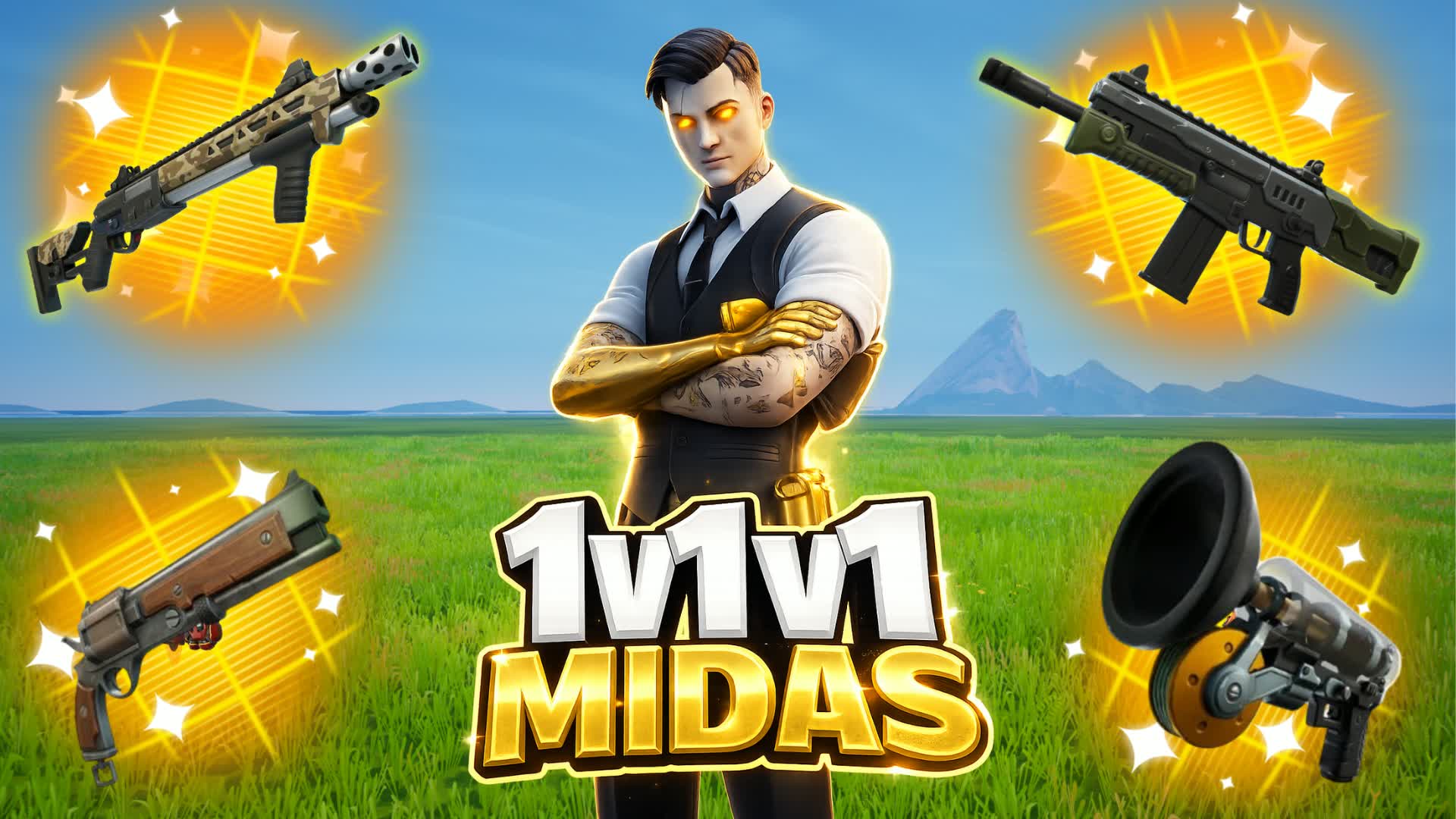 MIDAS 1v1v1 1v1 1v1 - fortnite