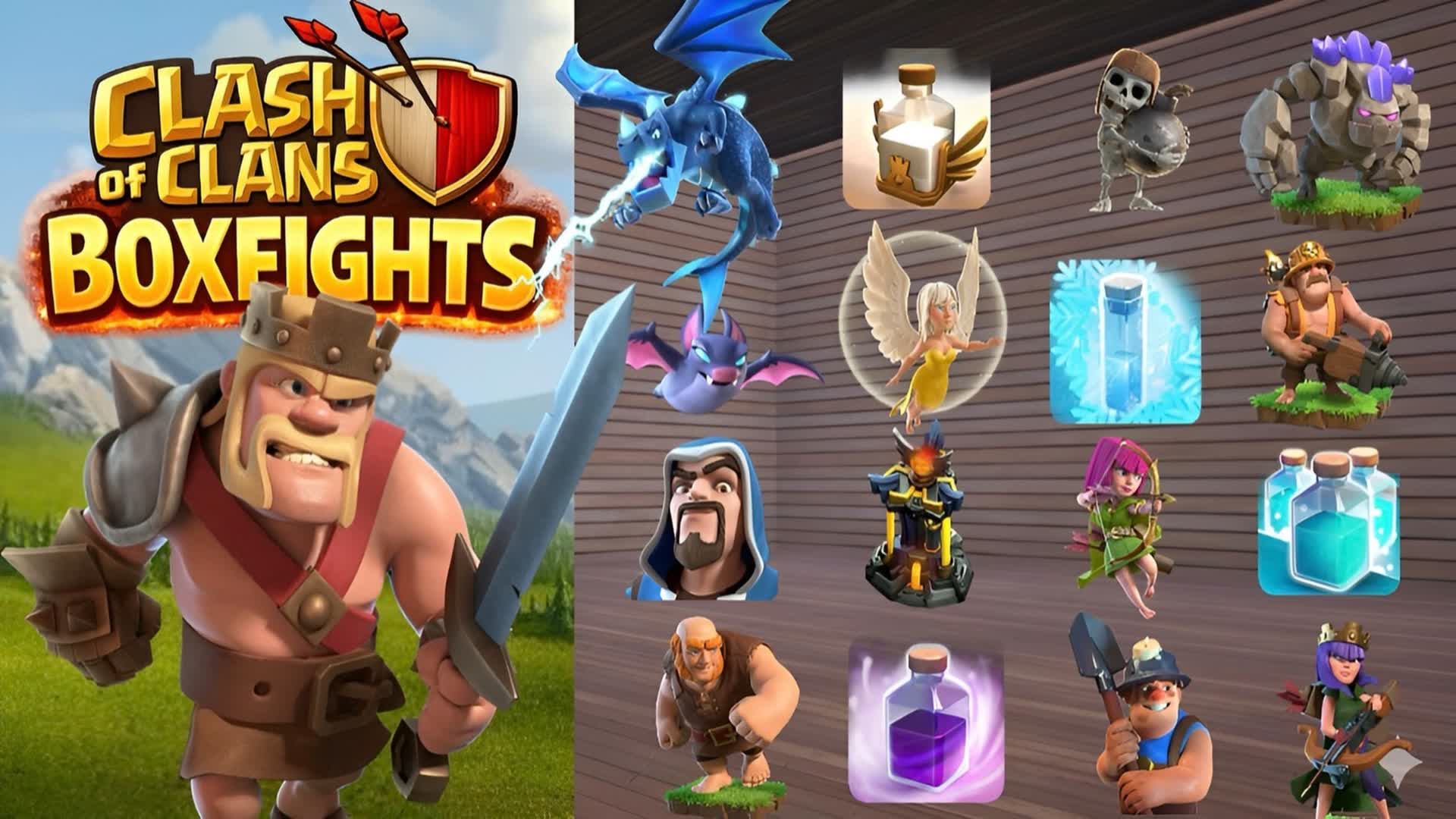 CLASH OF CLANS BOXFIGHTS