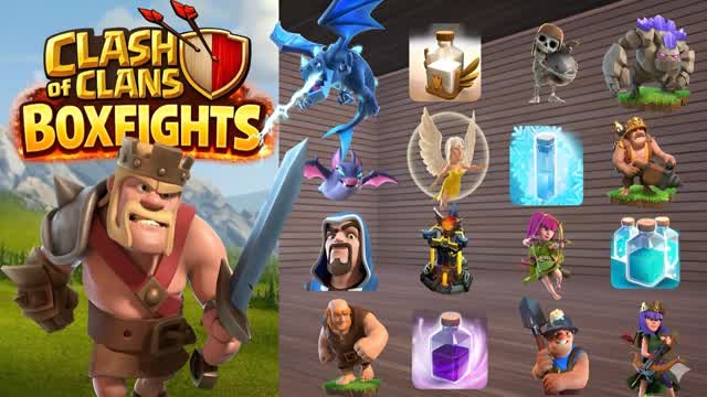 CLASH OF CLANS BOXFIGHTS