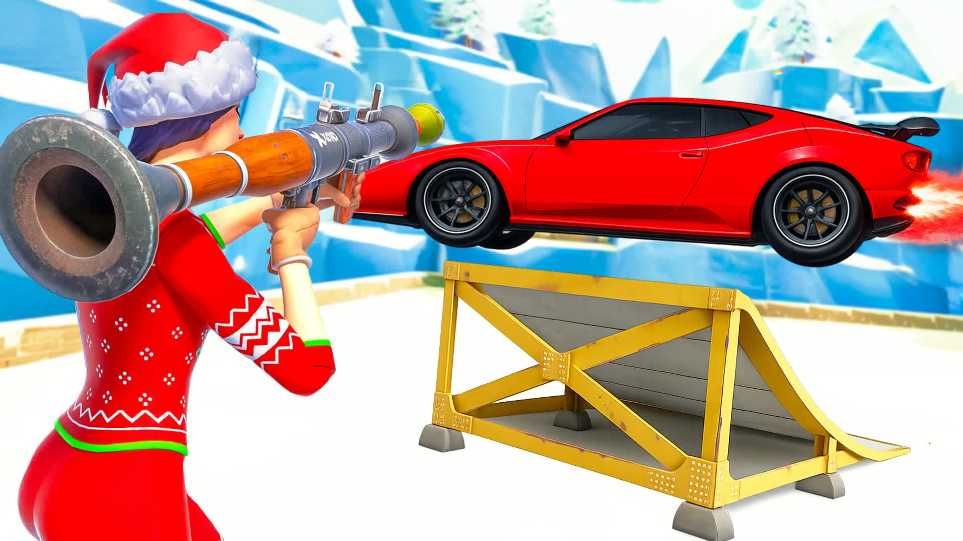 Winter Rockets Vs Cars Secret Code ROCKET VS CARS 5186-2785-2420 by rocketsvscars - Fortnite Creative Map ...