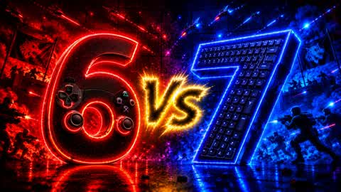 RED VS BLUE 🔴🔵 6 VS 7 🔴🔵