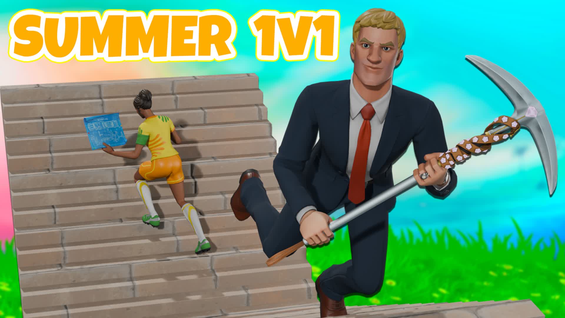 SUMMER 1V1 BUILD FIGHTS !