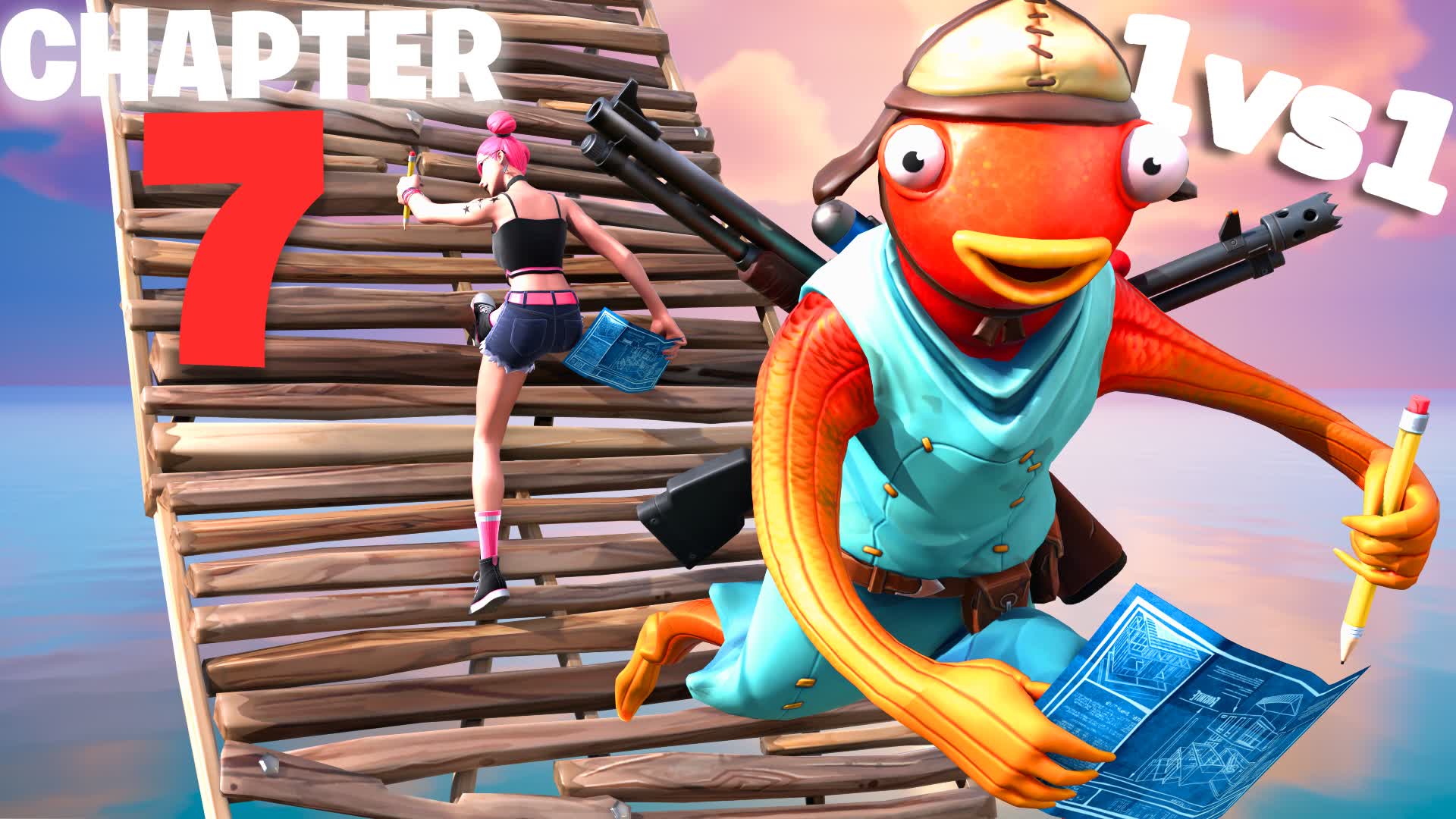 SIMPLE 1v1 BuildFight 1vs1 / 1 VS 1