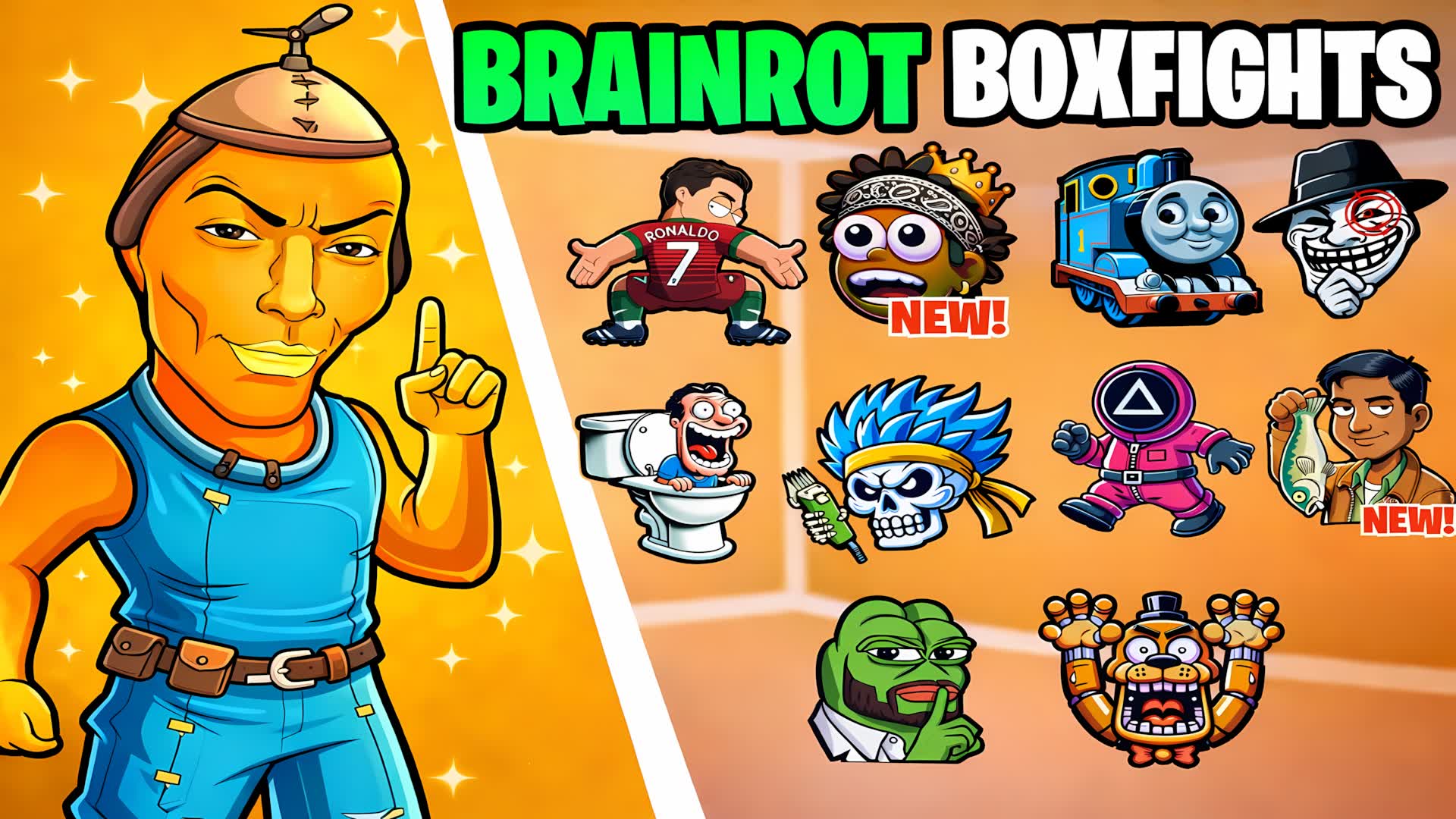  BRAINROT BOXFIGHTS  NEW MEMES
