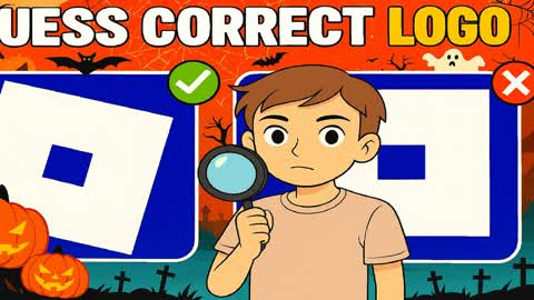 GUESS LOGO 🔎 SCARY PARKOUR QUIZ